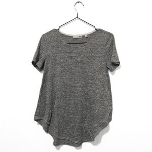 Wilfred Free | Aritzia Grey Marled Lightweight Flowy T-Shirt Size XS